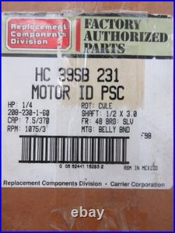 1/4hp Carrier Bryant Hc39sb231 Ge 5kcp39hgg035s Furnace Blower Motor 208/230v