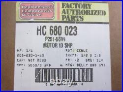 1/6 HP Carrier Hc680023 Bryant Payne P251-5601 Furnace Blower Motor 208/230v 1/6 HP Carrier Hc680023 Bryant Payne P251-5601 Furnace Blower Motor 208/230v