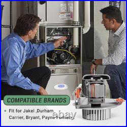 318984-753 Furnace Draft Inducer Motor, Fit for Bryant/Carrier/Jakel Furnace Ind