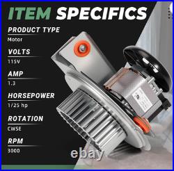 318984-753 Furnace Draft Inducer Motor, Fit for Bryant/Carrier/Jakel Furnace Ind