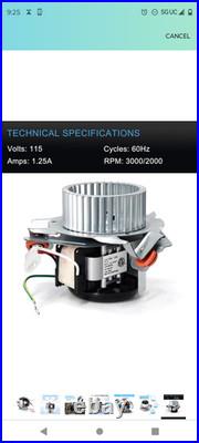 326628-761 Furnace Exhaust Draft Inducer Motor For Carrier Bryant Packard 58001