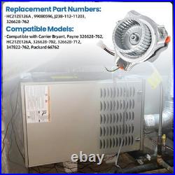 326628-762 Furnace Draft Inducer Motor Assembly Compatible with Carrier, Bryant