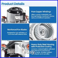 326628-762 Furnace Draft Inducer Motor Assembly Compatible with Carrier, Bryant