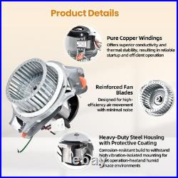 326628-762 Furnace Draft Inducer Motor Assembly Compatible with Carrier, Bryant