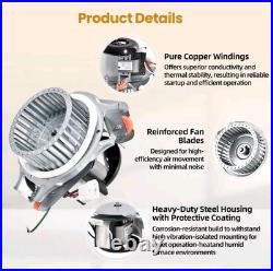 326628-762 Furnace Draft Inducer Motor Assembly Compatible with Carrier, Bryant