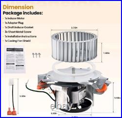 326628-762 Furnace Draft Inducer Motor Assembly Compatible with Carrier, Bryant