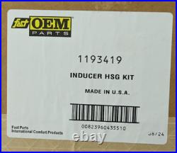 Bryant Carrier Model 912SC48060S17A-A Furnace Exhaust Inducer Motor 1193419