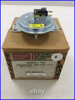 Bryant Carrier OEM 306621-752 Furnace Replacement Air Pressure Switch Kit