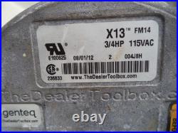 Carrier Bryant 3/4 Hp Furnace Blower Motor # HD46MR124