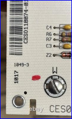 Carrier Bryant CES0110074-01 Furnace Control Board 1049-3 1049-83-4E? Checked