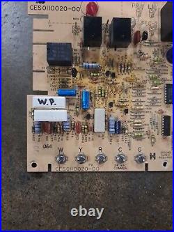 Carrier Bryant CESO110020-00 Furnace Control Circuit Board CES0110020 used