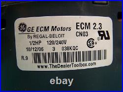 Carrier Bryant ECM blower motor mod# HD44AE120 1/2 HP ECM 2.3 controler