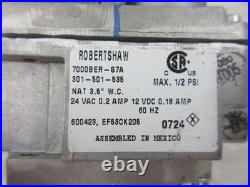 Carrier Bryant Ef53ck205 Robertshaw 7000ber-s7a Standing Pilot Gas Valve