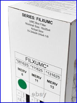 Carrier & Bryant FILXUMC081625 (3-Pack) 16 x 25 x 4 Pleated Air Filter MERV 8 Carrier & Bryant FILXUMC081625 (3-Pack) 16 x 25 x 4 Pleated Air Filter MERV 8