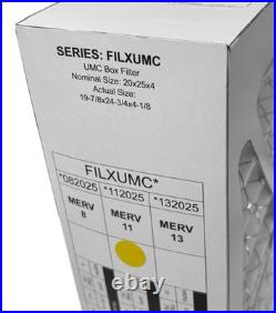 Carrier & Bryant FILXUMC112025 3pk 20x25x4 Filter MERV 11 replaces FILXXCAR0120 Carrier & Bryant FILXUMC112025 3pk 20x25x4 Filter MERV 11 replaces FILXXCAR0120