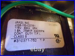 Carrier Bryant Inducer Motor Furnace Jakel J238-150-037751 (Never installed!)