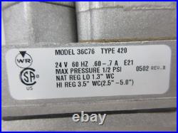 Carrier Bryant Payne Ef32cw262 White Rogers 36c75-420 Furnace Gas Valve