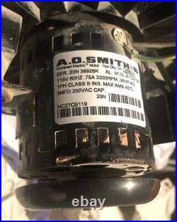 Carrier Bryant Payne HC27CB119 A. O. Smith Exhaust Draft Inducer Motor JE1D013N