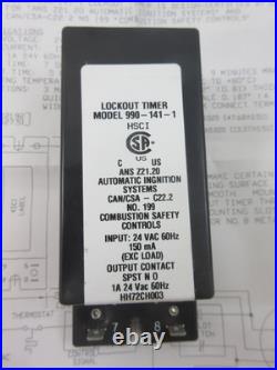 Carrier Bryant Payne Hh72ch003 Model 990-141-1 Furnace Lockout Timer