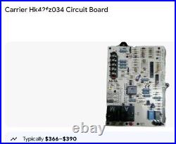 Carrier HK42FZ034 Furnace Control Circuit Board CEPL131012-01 HK42FZ011 HVAC