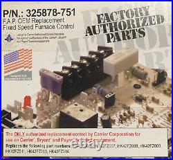 Carrier bryant oem furnace control kit 325878751