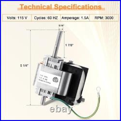 Draft Inducer Motor Kit for Carrier, Bryant, Payne & Jakel Furnaces