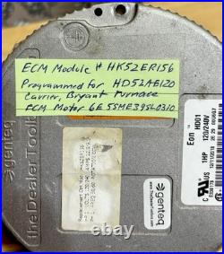 EON HK52ER156 ECM Module Only For Carrier Bryant Prog P/N# HD52AE120? Checked