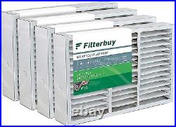 Filterbuy 19x20x4/19x20x5 AC Furnace Air Filters for Bryant & Carrier (MERV 13)