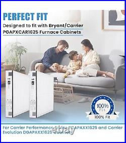 Furnace Air Purifier Filter for Bryant Carrier AGAPXCAR1625-A02 PGAPAXX1625 2Pk