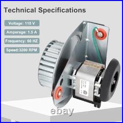 Furnace Draft Inducer Blower Motor Kit for Carrier/Bryant 58PAV, 115V