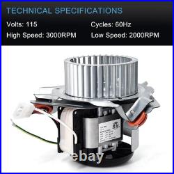 Furnace Draft Inducer Motor, 326628-763 Replacement for Carrier, Bryant, Payne Furnace Draft Inducer Motor, 326628-763 Replacement for Carrier, Bryant, Payne