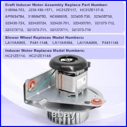 Furnace Draft Inducer Motor Assembly for Carrier, Bryant, Payne, Jakel Furnace 3