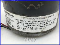 GE 5SME39HL0003 Carrier Bryant HD44AE116 Blower Motor ONLY 1/2 HP used #MC261