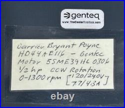 GE ECM CN04 1/2hp CCW For Carrier Bryant Payne HD44AE116 5SME39HL0306? Checked