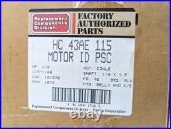 GE Furnace Blower Motor Replaces Carrier Bryant Payne HC43AE115 HC 43AE 115