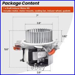 HC21ZE122A 326634-401 Draft Inducer Motor for Jakel Carrier Bryant Payne Furnace