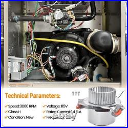 HC21ZE122A Carrier Bryant Payne Day & Night Furnace Draft Inducer Motor Kit