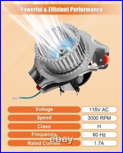 HC21ZE123A Furnace Draft Inducer Motor Fit for Carrier Bryant Payne Jakel Furnac