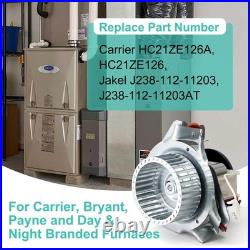 HC21ZE126A Furnace Draft Inducer Motor Assembly for Carrier Bryant Payne, Jak
