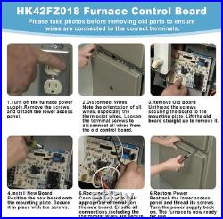 HK42FZ018 Furnace Control Board Compatible with Carrier/Bryant/Payne Integrated