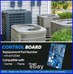 HK42FZ086 Control Board Compatible with Carrier Payne Bryant HVAC Furnace