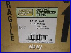 NEW OEM Carrier Bryant Payne Furnace Squirrel Cage Blower Wheel LA22LA022