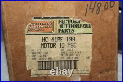 NOS Furnace Blower Motor Replaces Carrier Bryant Payne HC41AE199 HC41AE199A