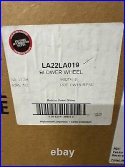 New Bryant Carrier Payne La22la019a 11 X 8 Clw CV 1/2 Blower Wheel La22la019