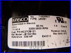New Carrier Bryant HC27CB121 2-Speed Inducer Motor Assembly 326058-755 HC27CB123 New Carrier Bryant HC27CB121 2-Speed Inducer Motor Assembly 326058-755 HC27CB123