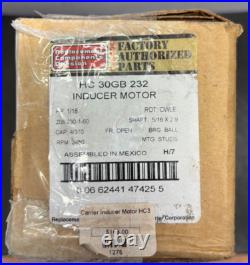 OEM Carrier Bryant Payne Furnace Inducer Motor 1/16th K33HXCCP-915 HC30GB232 OEM Carrier Bryant Payne Furnace Inducer Motor 1/16th K33HXCCP-915 HC30GB232