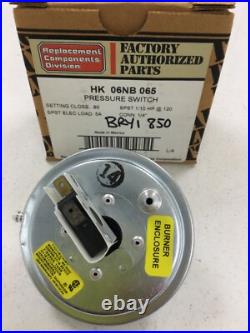 OEM Carrier Bryant Payne HK06NB065 Air Pressure Switch Furnace withc Vacuum OEM Carrier Bryant Payne HK06NB065 Air Pressure Switch Furnace withc Vacuum
