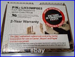 OEM Carrier P/N LH33WP003 Furnace Control Board ignition control Bryant