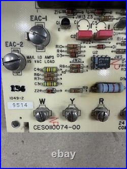 TESTED! Furnace Control Board CES0110074-00 Carrier Bryant 1049-83-3. (B10)