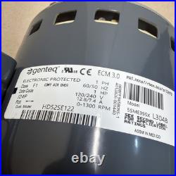 TESTED? GENTEQ 5SME39SXL3048 ECM 3.0 Blower Motor 1HP 120/240V HD52SE122 GC07